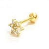 Piercing Zircônias Flor