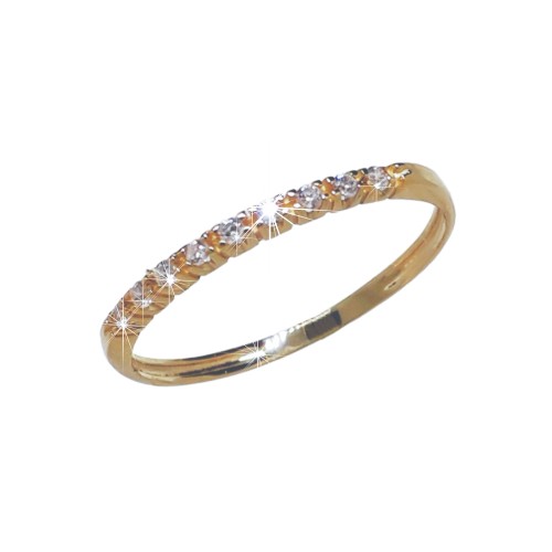 Anel de Ouro 18K   código 31305