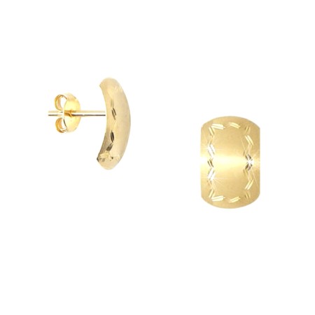 Brinco de Ouro 18K    código 32376