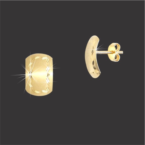 Brinco de Ouro 18K    código 32376