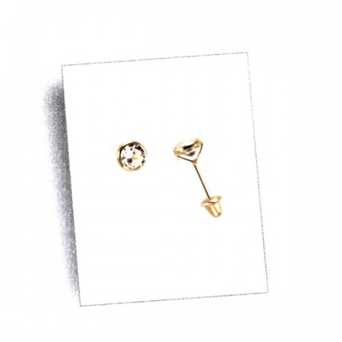 Brinco de Ouro 18K    código 32414
