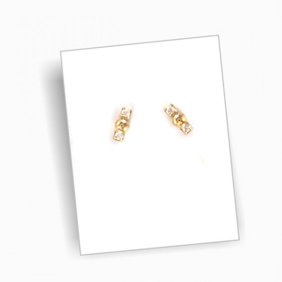 Brinco de Ouro 18K    código 32701