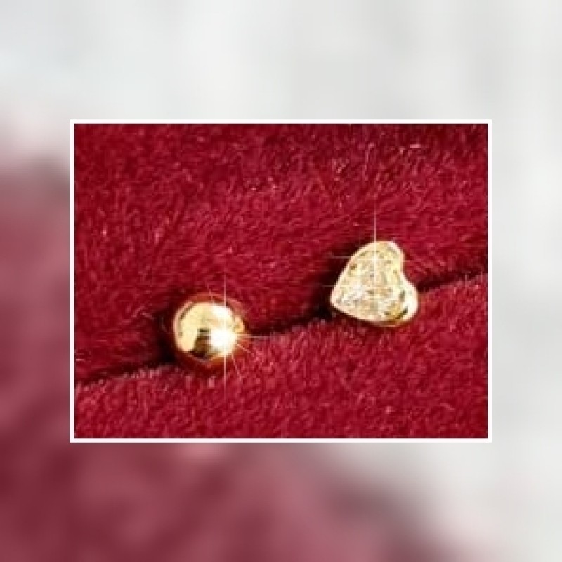 Piercing Meia Argola Coração