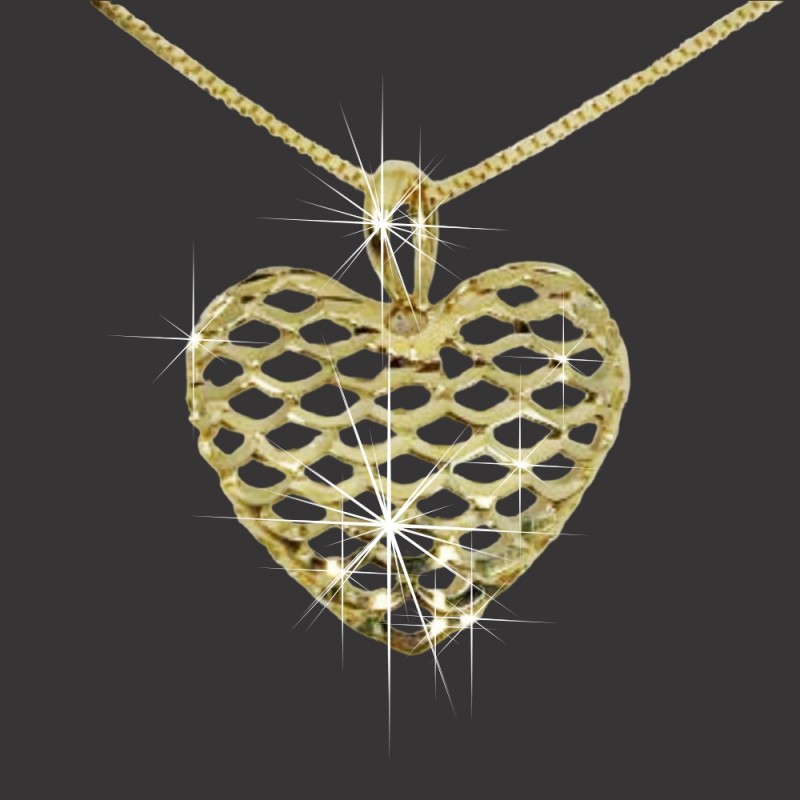 Pingente de Ouro 18K código 34332 Pingente de Ouro 18K código 34332