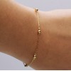 Pulseira de Ouro 18K Bolinhas    código 35203