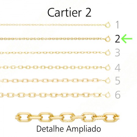 Corrente de Ouro 18K  Cartier n.2