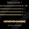 Corr 60cm Meia Corda