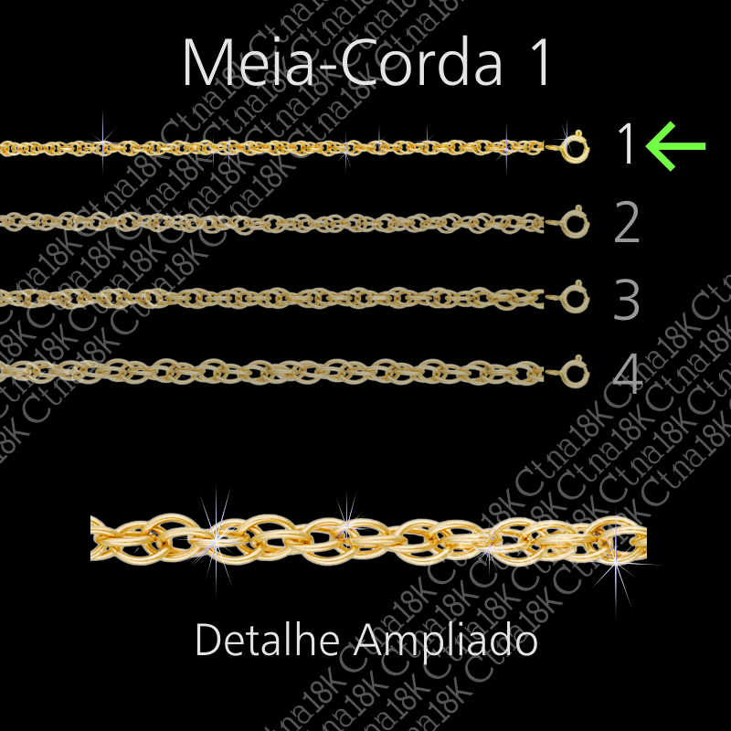 Corr 60cm Meia Corda