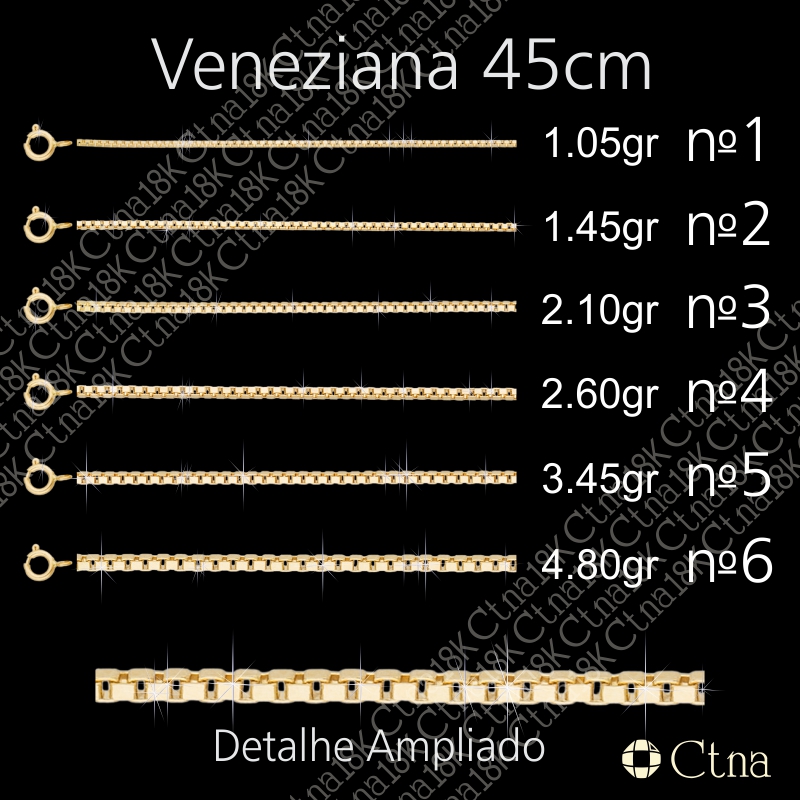 Corrente 45cm Veneziana