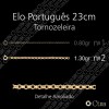 Tornozeleira 23cm Elo Português