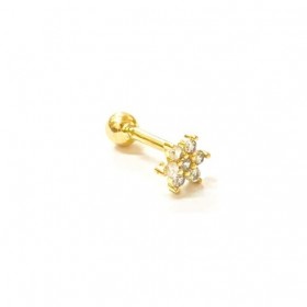 Piercing Zircônias Flor