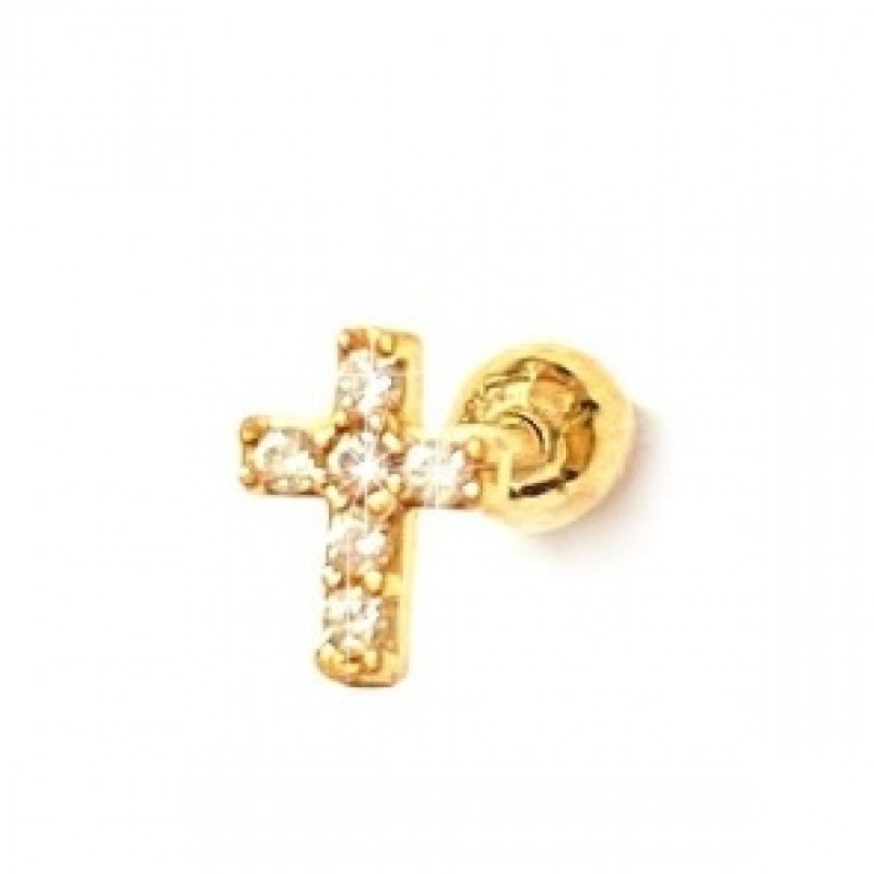 Piercing Cruz Zircônias