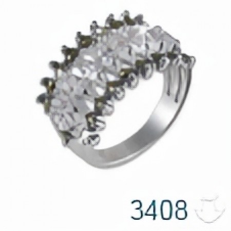 Meia-Aliança de Prata   código: 3408