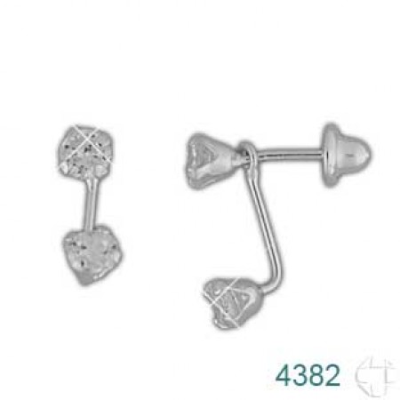 Brinco de Prata   código: 4382