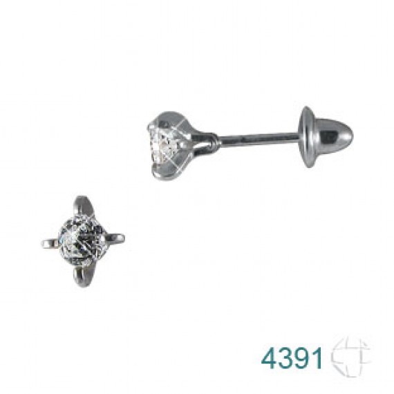 Brinco de Prata   código: 4391