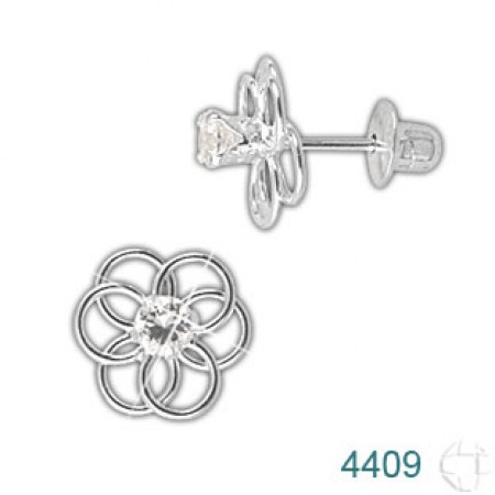 Brinco de Prata   código: 4409