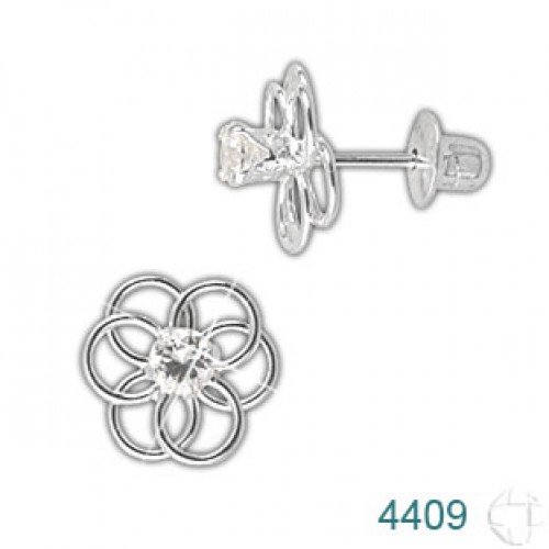 Brinco de Prata   código: 4409