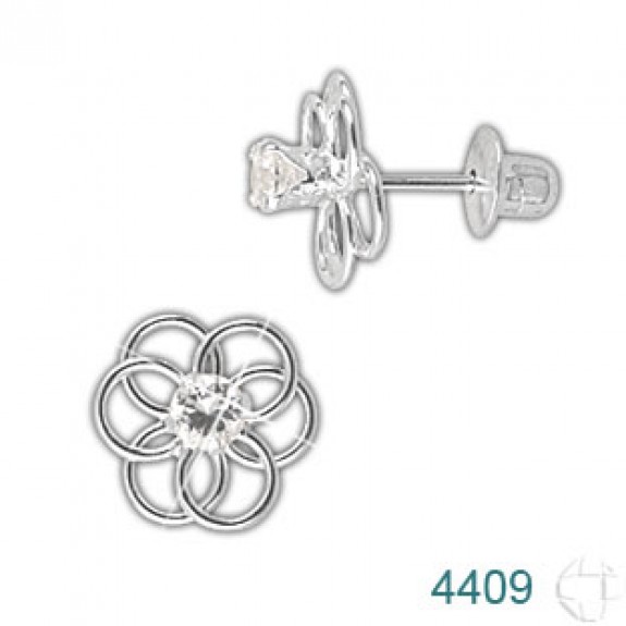 Brinco de Prata   código: 4409