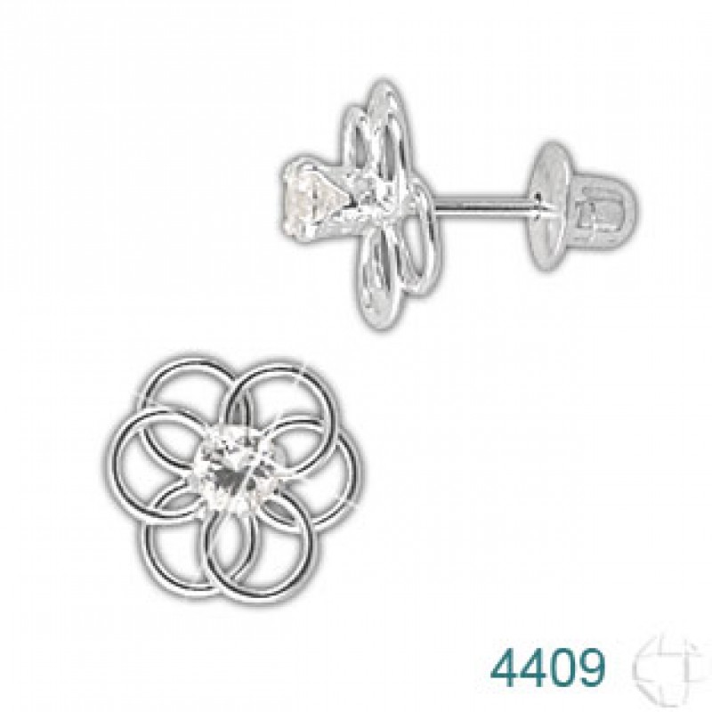 Brinco de Prata   código: 4409