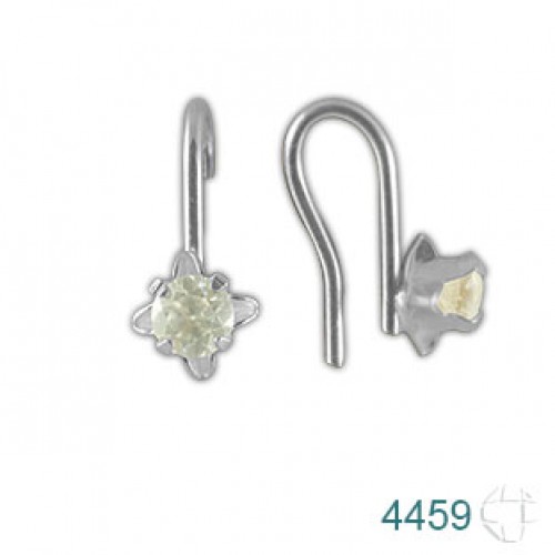 Brinco de Prata   código: 4459