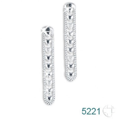 Brinco de Prata   código: 5221