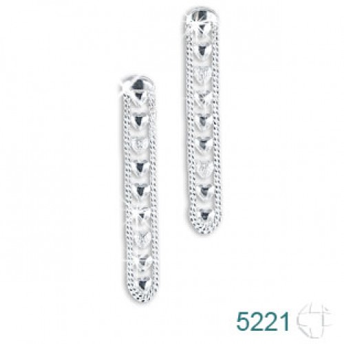 Brinco de Prata   código: 5221