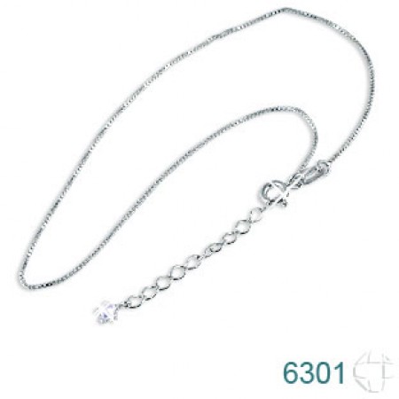 Tornozeleira de Prata   código: 6301