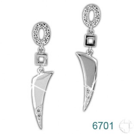Brinco de Prata   código: 6701