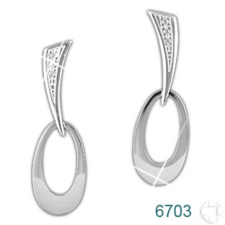 Brinco de Prata   código: 6703