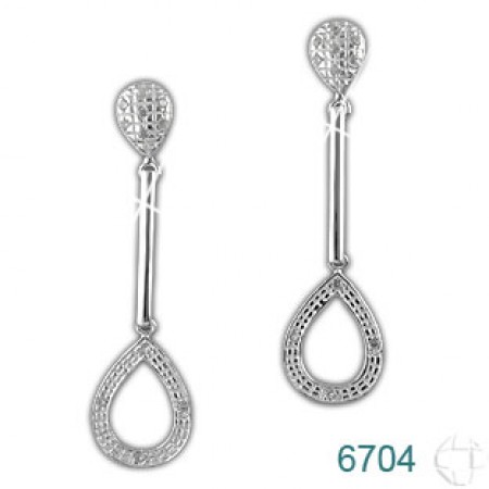 Brinco de Prata   código: 6704