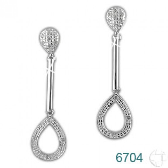 Brinco de Prata   código: 6704