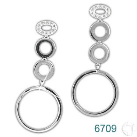Brinco de Prata   código: 6709