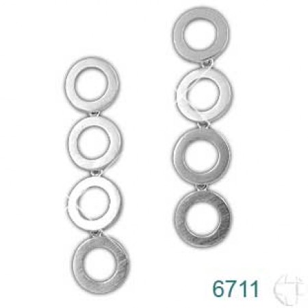 Brinco de Prata   código: 6711