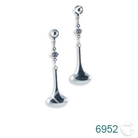 Brinco de Prata   código: 6952