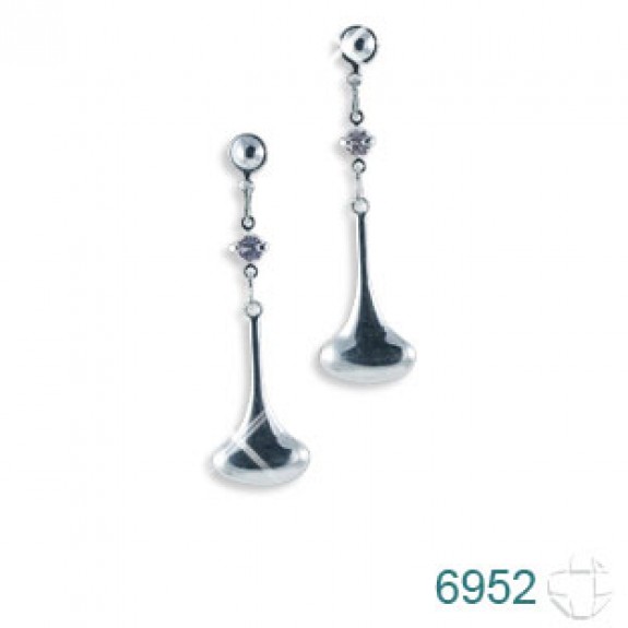Brinco de Prata   código: 6952