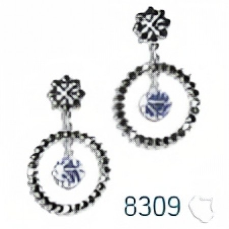 Brinco de Prata   código: 8309