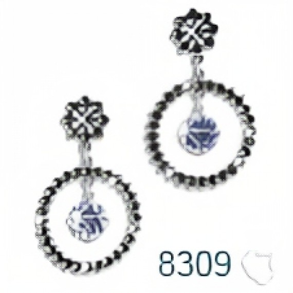 Brinco de Prata   código: 8309