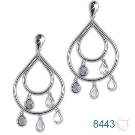 Brinco de Prata   código: 8443
