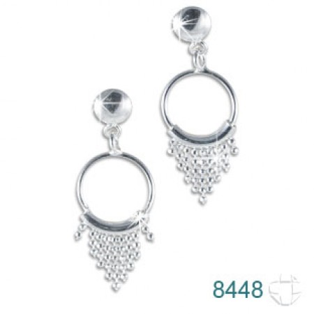Brinco de Prata   código: 8448