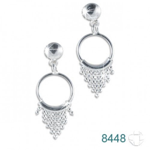 Brinco de Prata   código: 8448