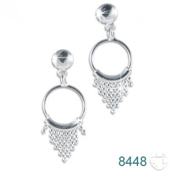 Brinco de Prata   código: 8448