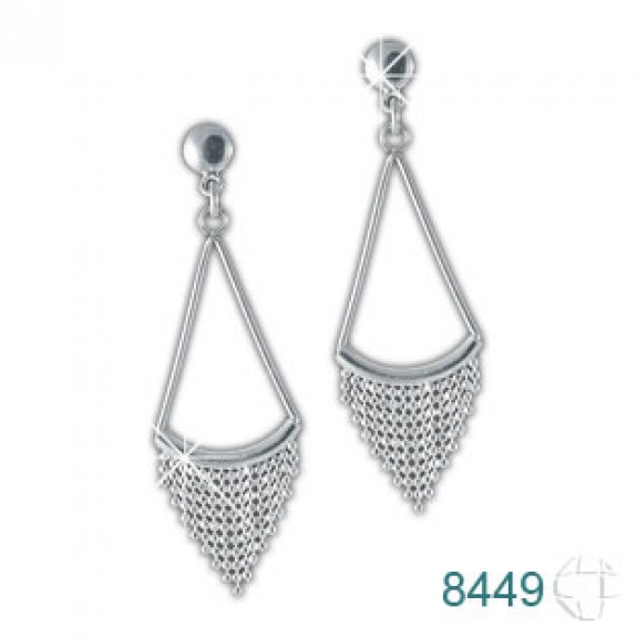 Brinco de Prata   código: 8449