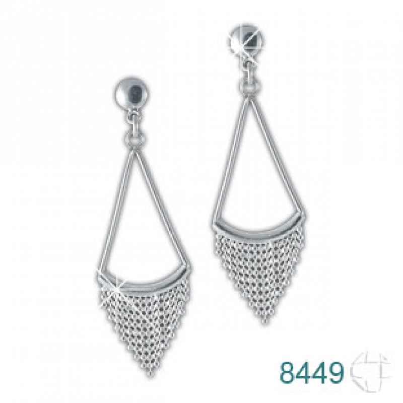 Brinco de Prata   código: 8449