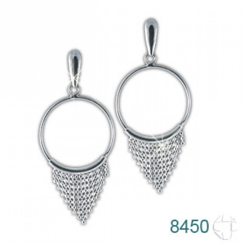 Brinco de Prata   código: 8450