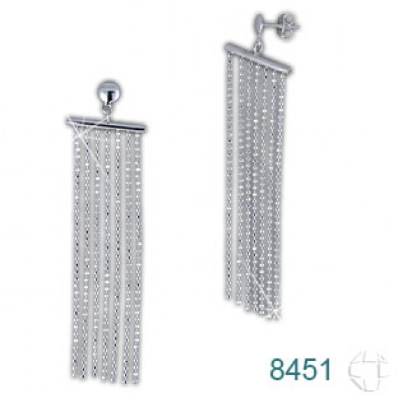Brinco de Prata   código: 8451