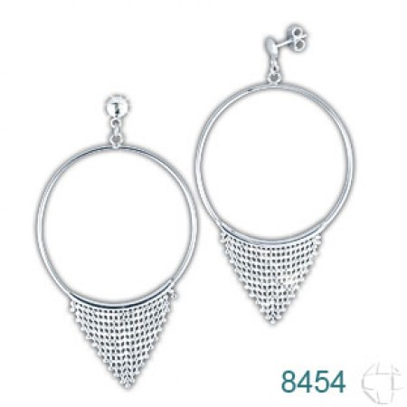 Brinco de Prata   código: 8454