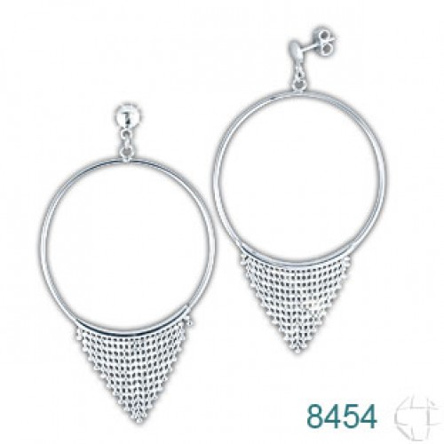Brinco de Prata   código: 8454