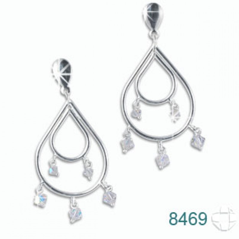Brinco de Prata   código: 8469