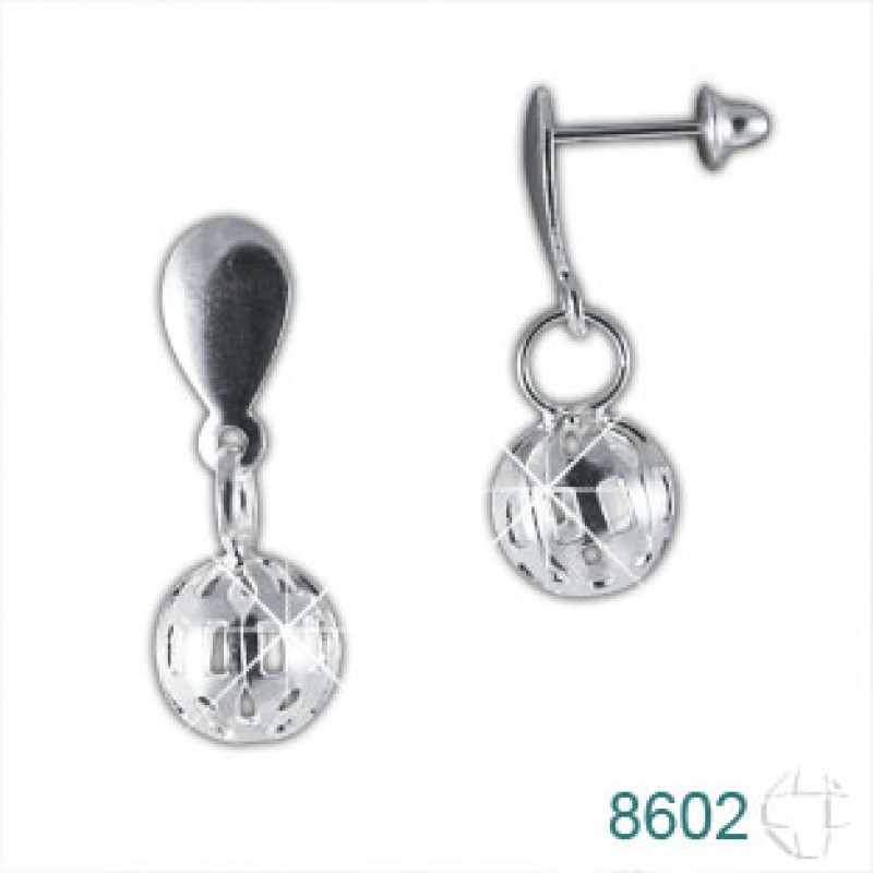 Brinco de Prata   código: 8602