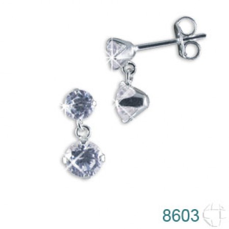 Brinco de Prata   código: 8603